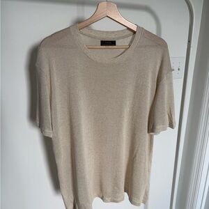 Zara Beige Knit T-Shirt